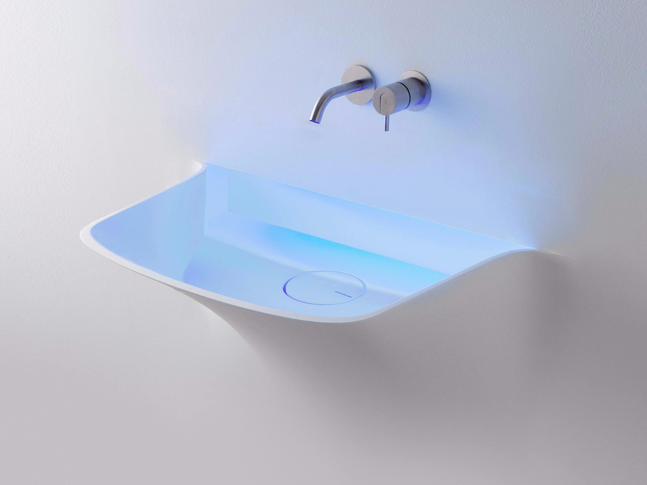 Soffio Built-In Corian® Sink, view 2