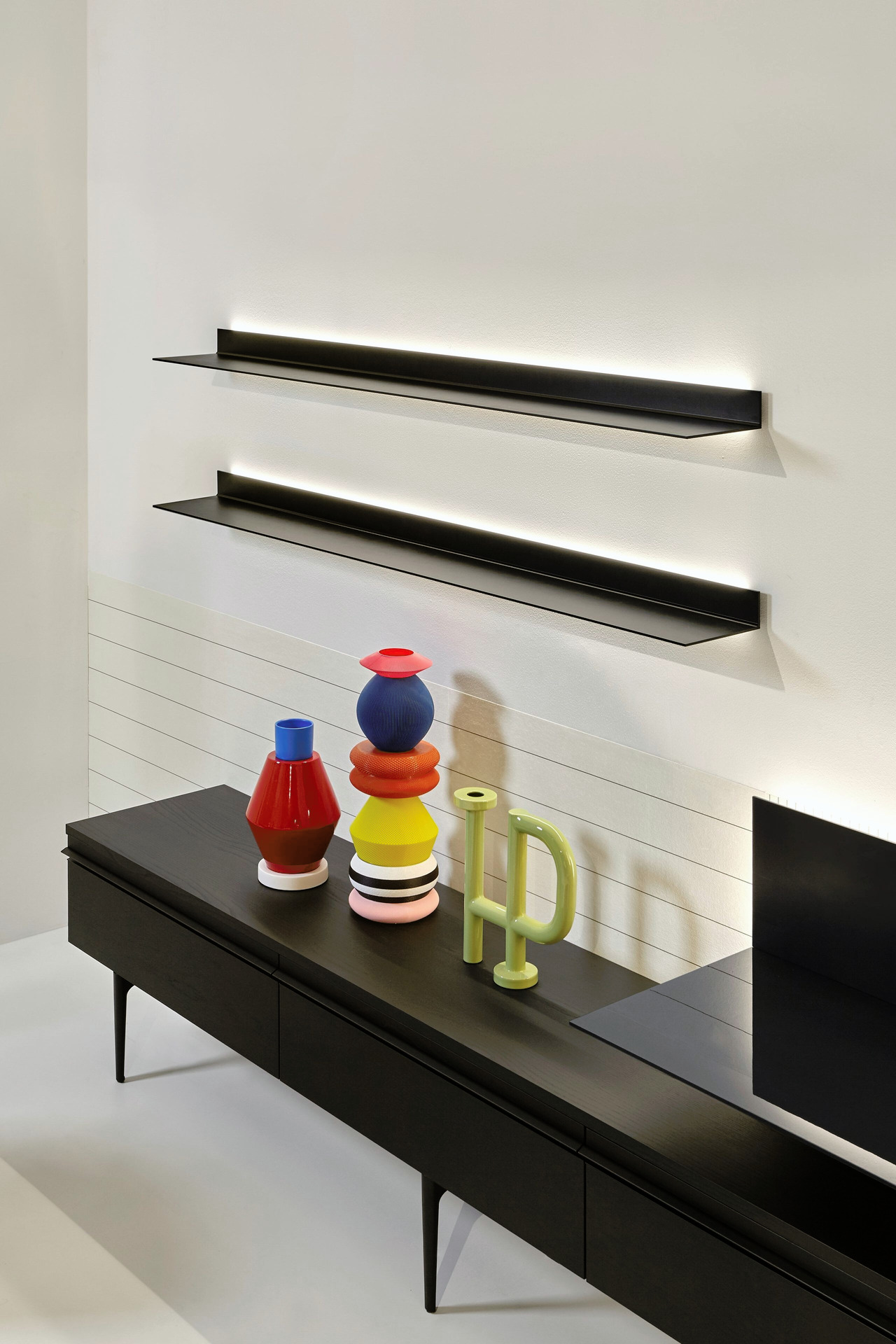 Tekna L-Shaped Wall Shelf, view 2