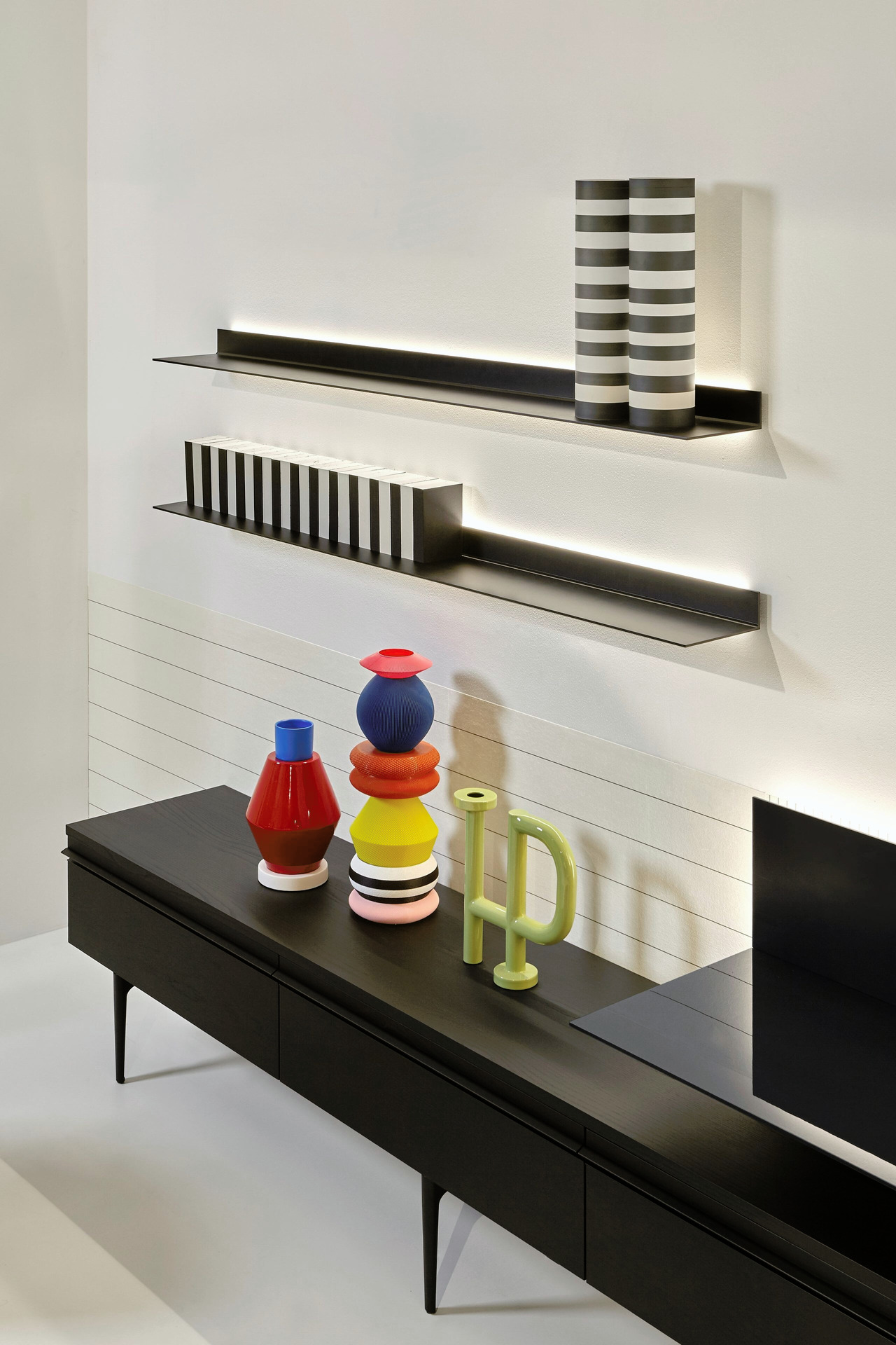 Tekna L-Shaped Wall Shelf, view 3