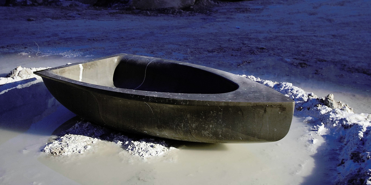 Vascabarca Stone Freestanding Bathtub, view 2