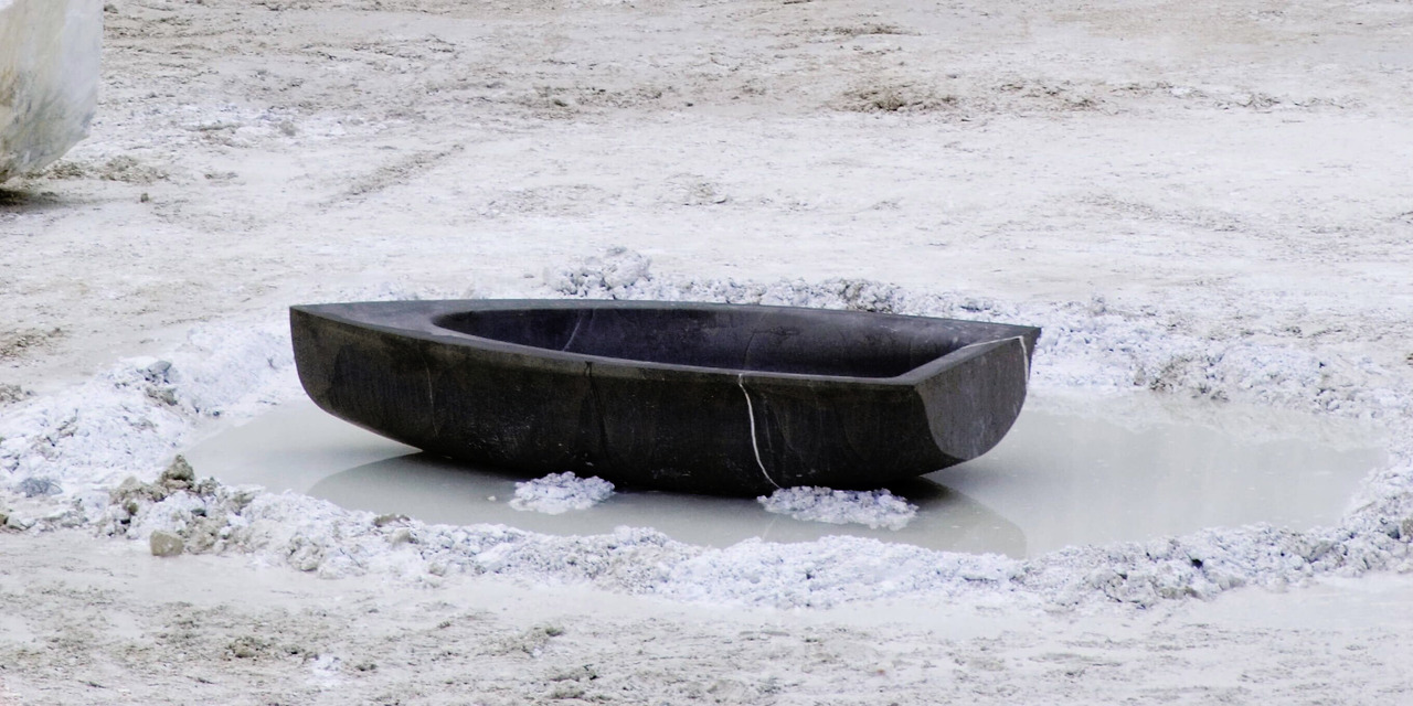 Vascabarca Stone Freestanding Bathtub, view 3
