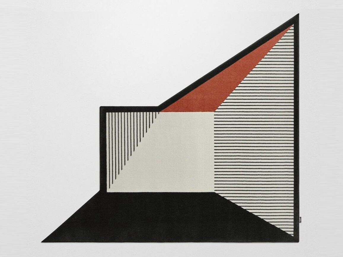 VOLUMI VL669 Geometric Floor Rug