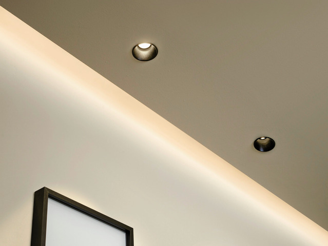 Zenitled LED Ceiling Shower by Antonio Lupi