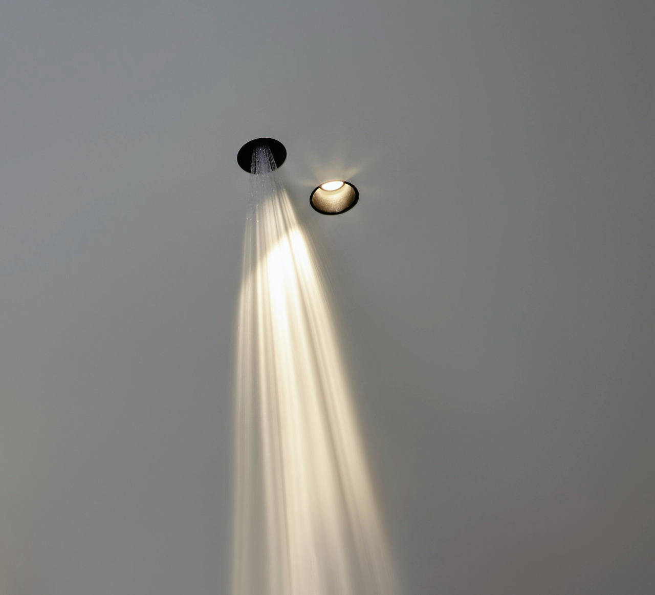 Zenitled LED Ceiling Shower by Antonio Lupi, view 3