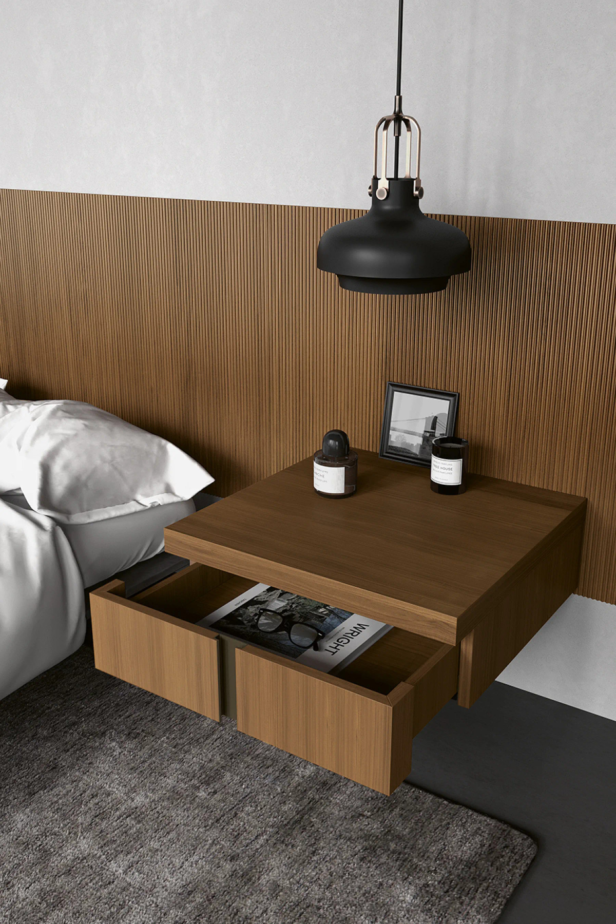 Barausse 3D Wood Wall Panels, view 3
