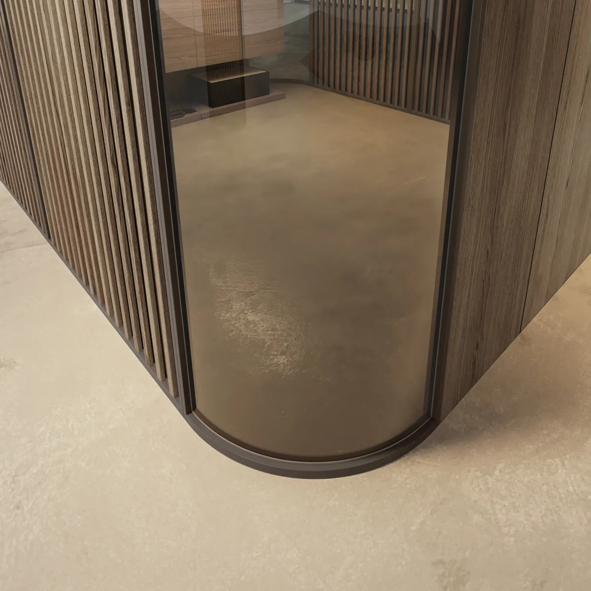 Barausse Radius Wall Panels, view 3