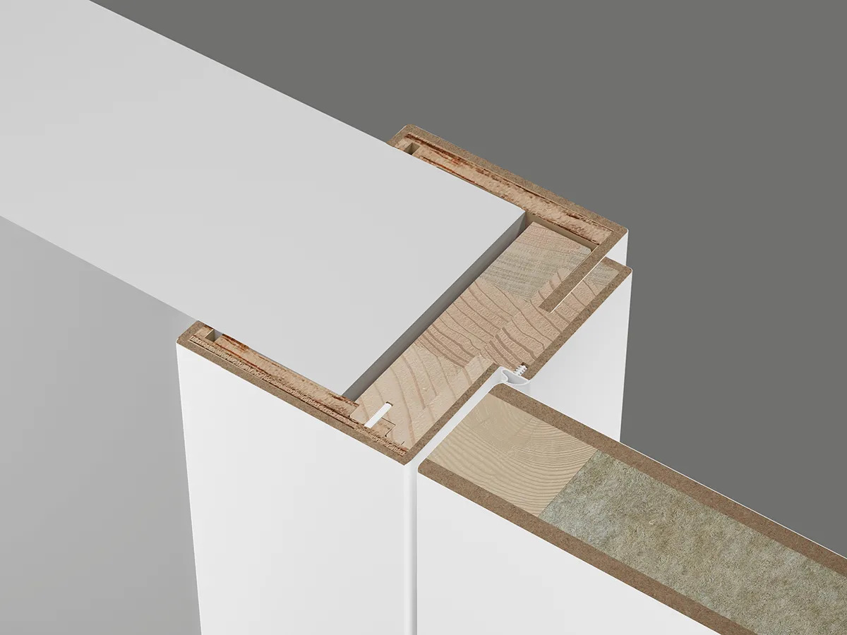 Barausse Swing Doors with a Visible Frame, view 4