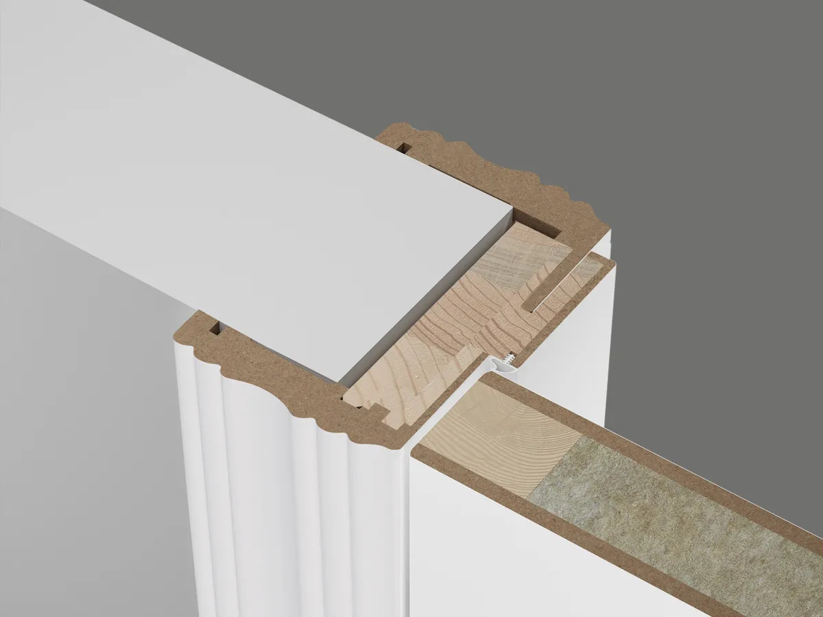 Barausse Swing Doors with a Visible Frame, view 6