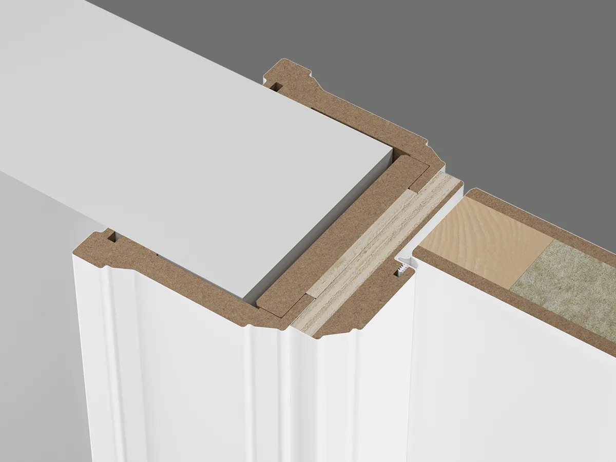 Barausse Swing Doors with a Visible Frame, view 8