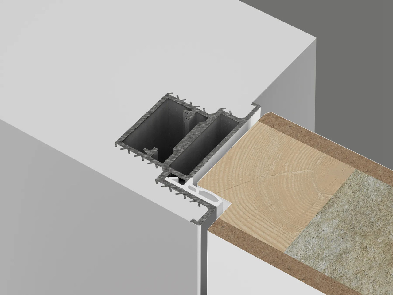 Barausse Flush-to-Wall Doors, view 4