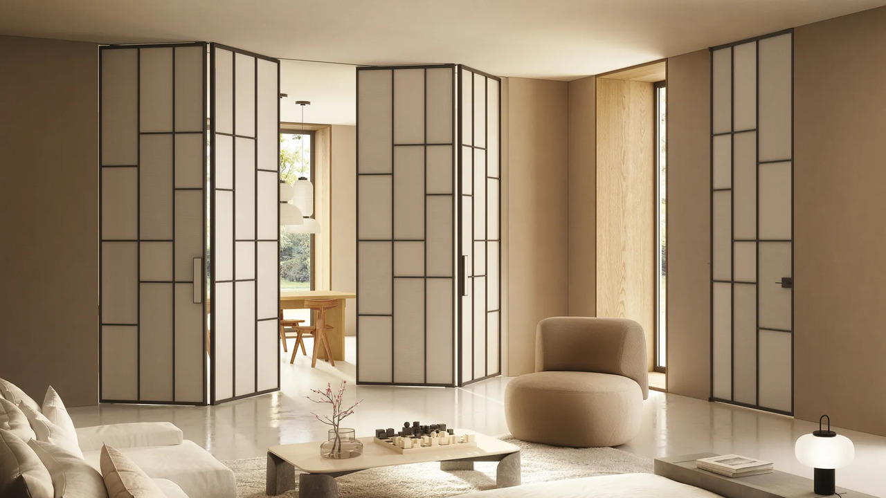 Barausse Frameless Folding Doors