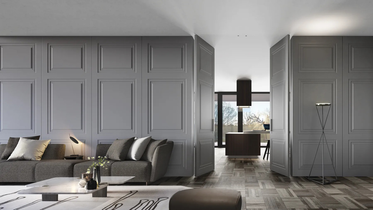 Barausse Pivot Doors Without a Frame