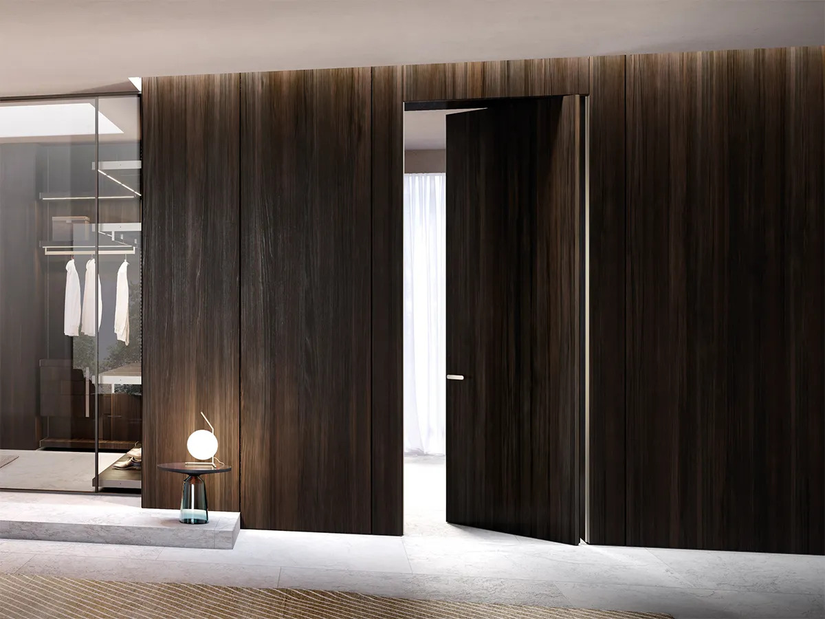 Barausse Pivot Doors with Concealed Frames, view 4