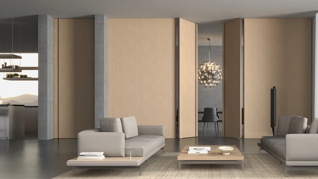 Barausse Pivot Doors with Concealed Frames