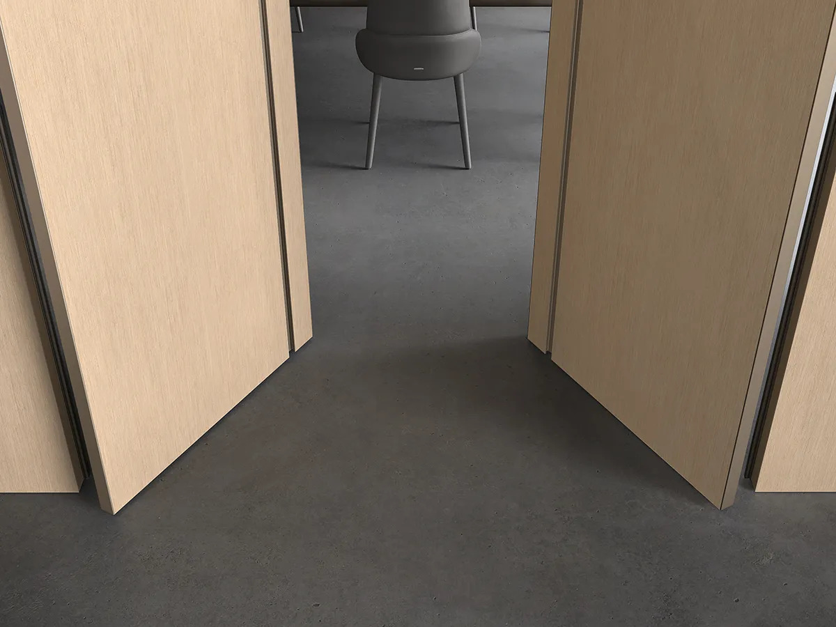 Barausse Pivot Doors with Concealed Frames, view 3