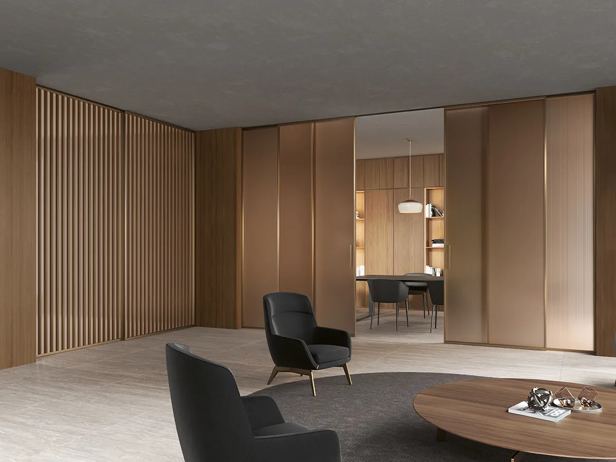Barausse Ceiling Sliding Doors, view 4