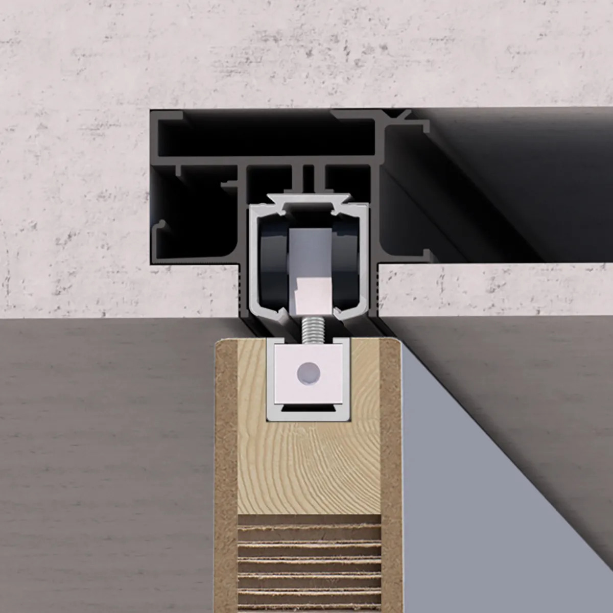 Barausse Ceiling Sliding Doors, view 2
