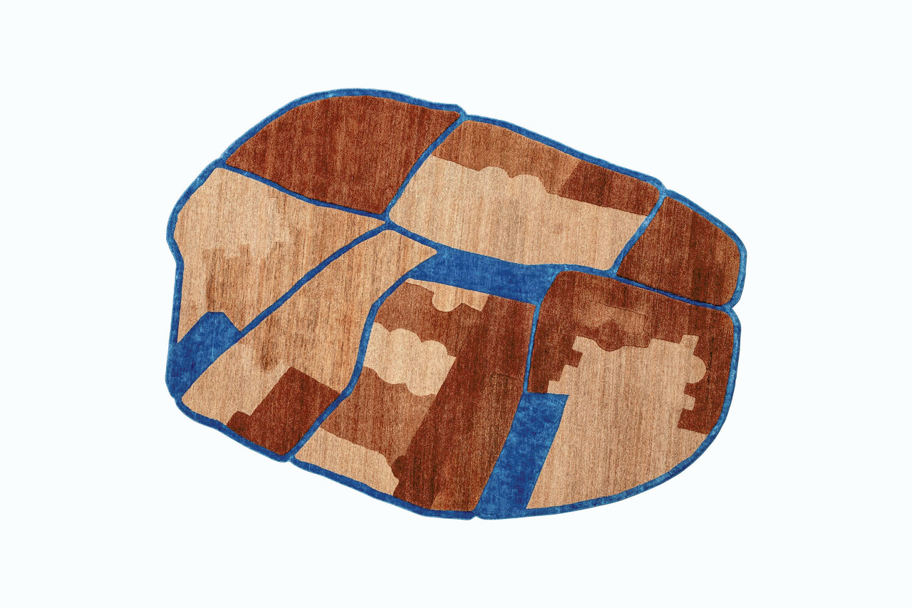 Aran Baxter Handmade Nepalese Rug, view 5