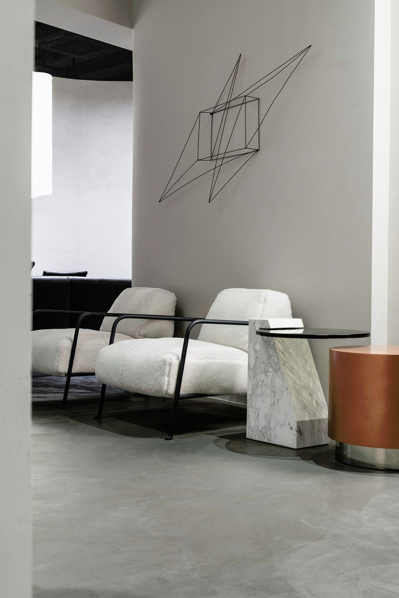 Bruxelles Leather Armchair, view 12