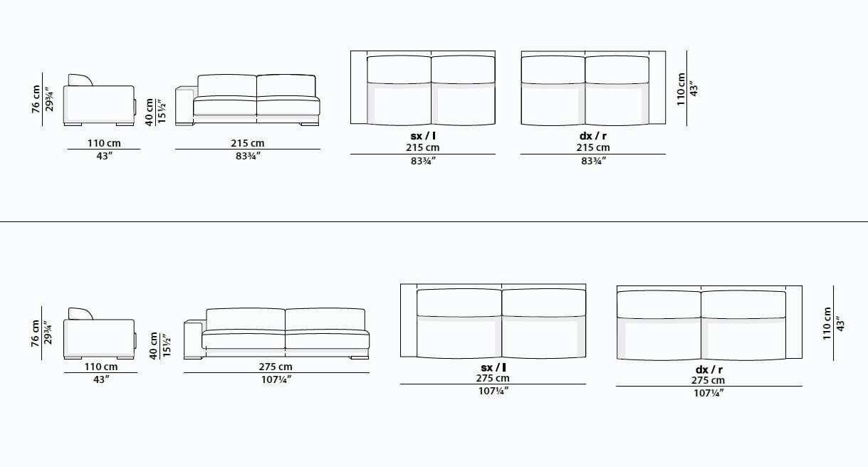 Budapest Modular Sofa by Baxter, view 12