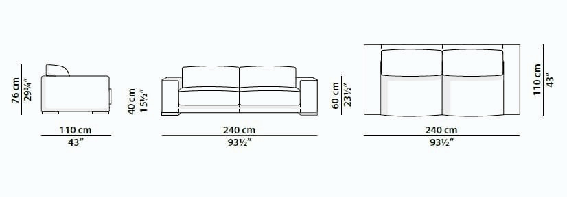 Budapest Modular Sofa by Baxter, view 9