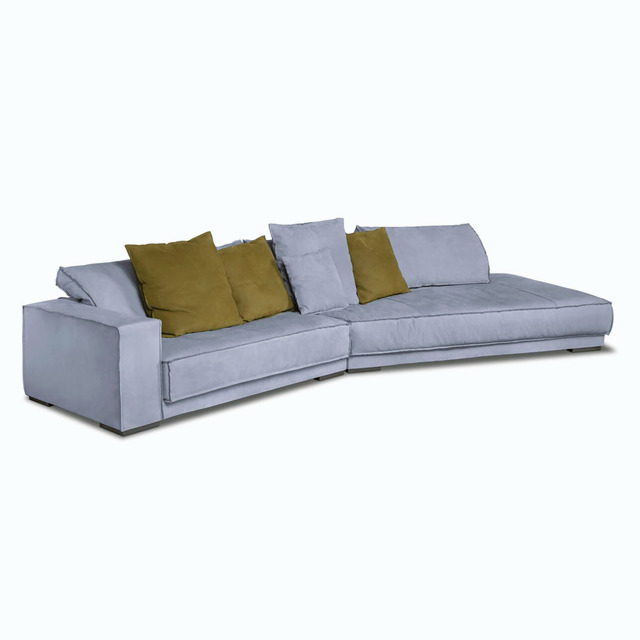 Budapest Soft Modular Leather Sofa