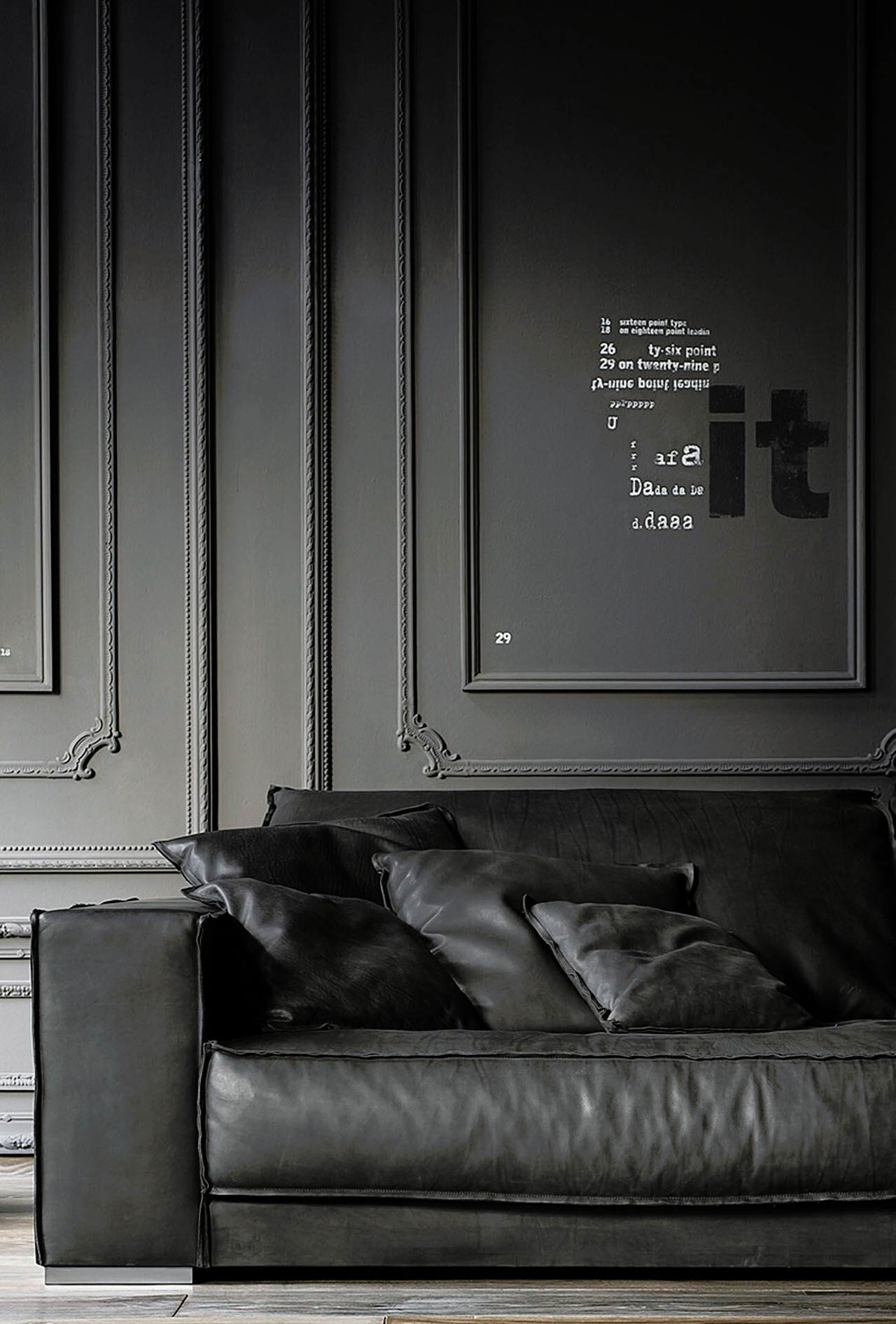 Budapest Soft Modular Leather Sofa, view 9