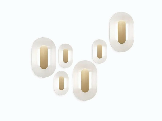 Button LED Wall Light