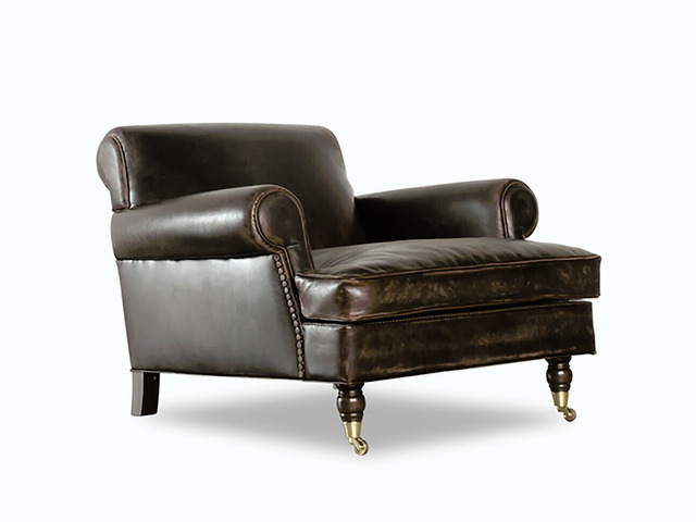 Charlotte Longe Leather Armchair