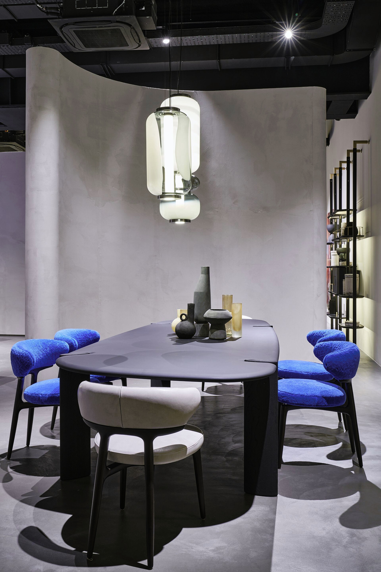 Clotilde Leather Chair, view 8