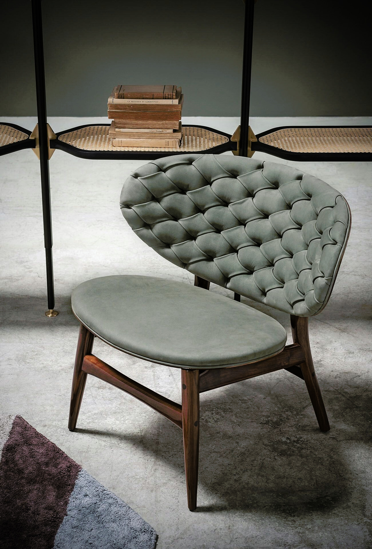 Dalma Leather Armchair, view 6