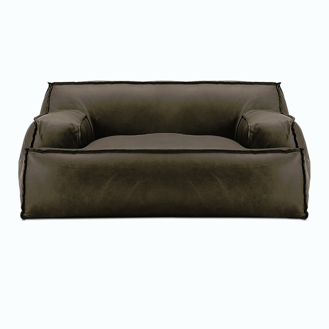 Damasco Leather Loveseat