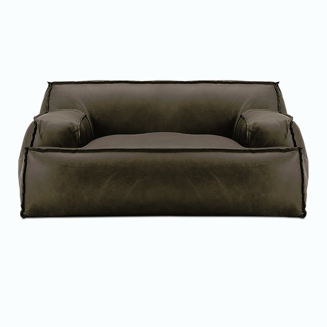 Damasco Leather Loveseat