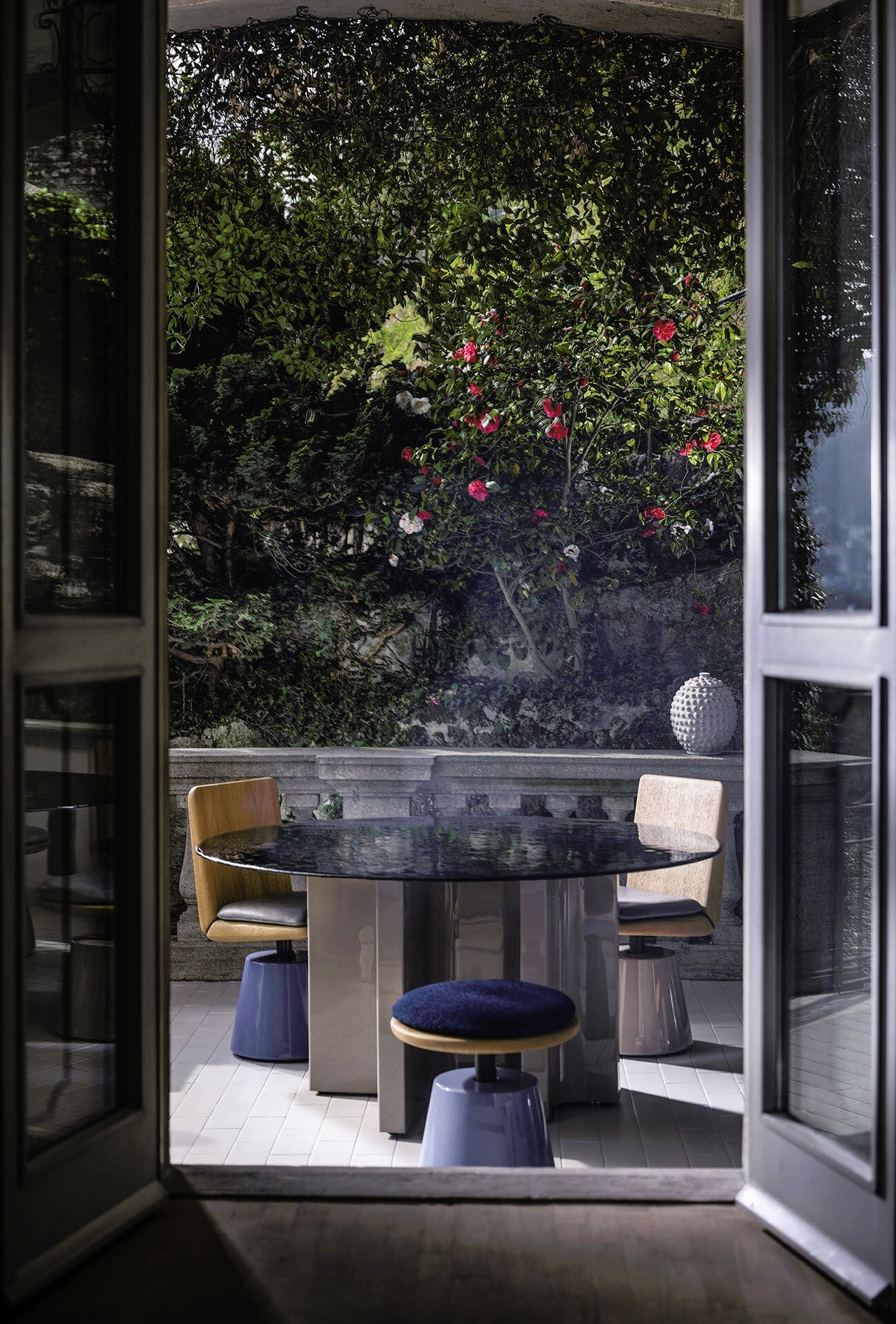 Dharma Baxter Garden Dining Table, view 6