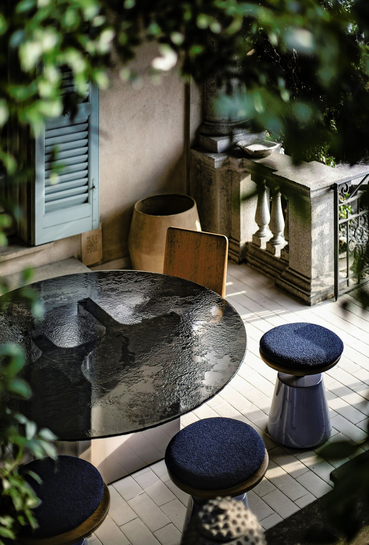 Dharma Baxter Garden Dining Table, view 7