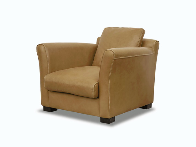 Diner Leather Armchair by Piero Lissoni