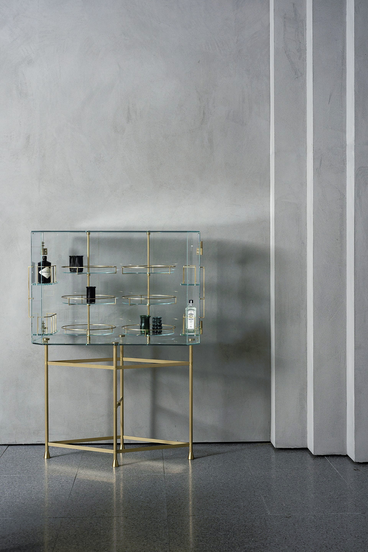 Float Bar Cabinet, view 2
