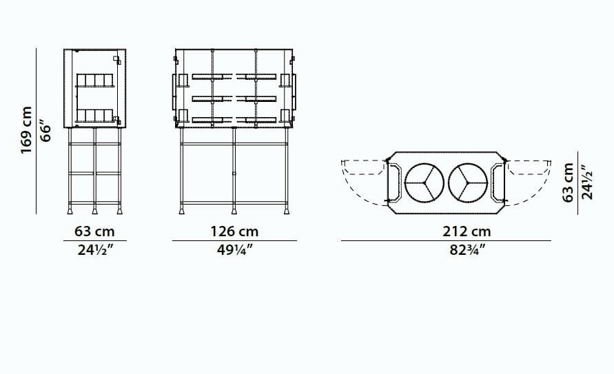 Float Bar Cabinet, view 7