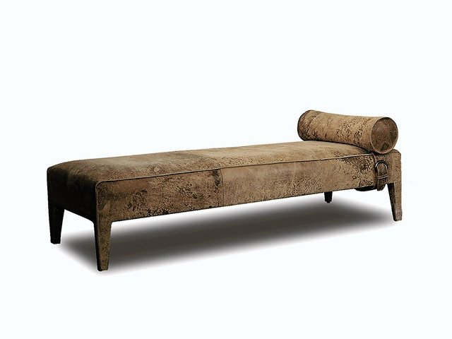 Freud Leather Bench by Baxter P.