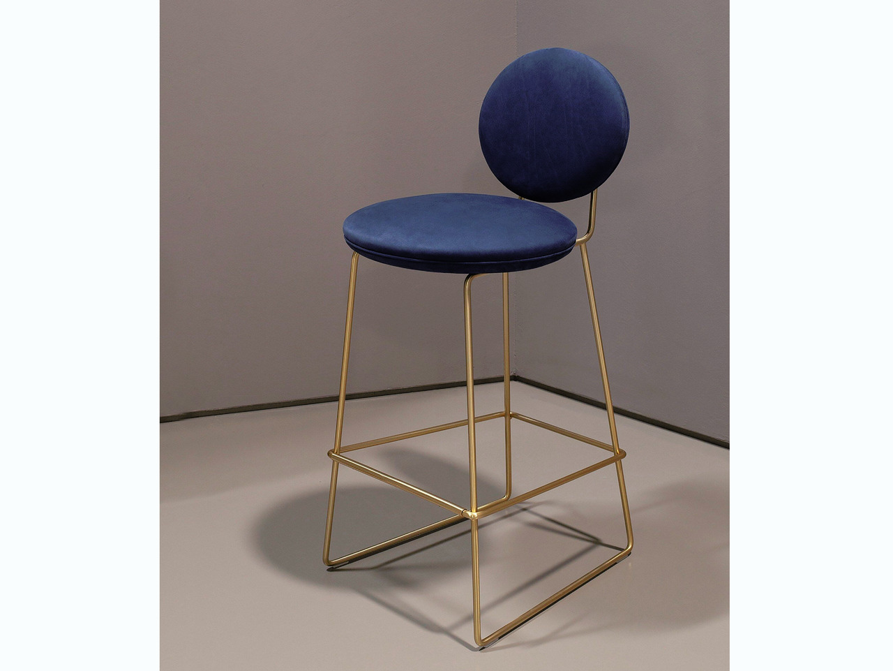 Gemma Leather Stool