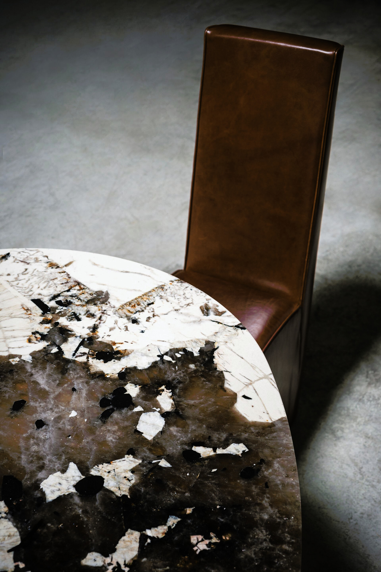 Graz Leather Armchair, view 5