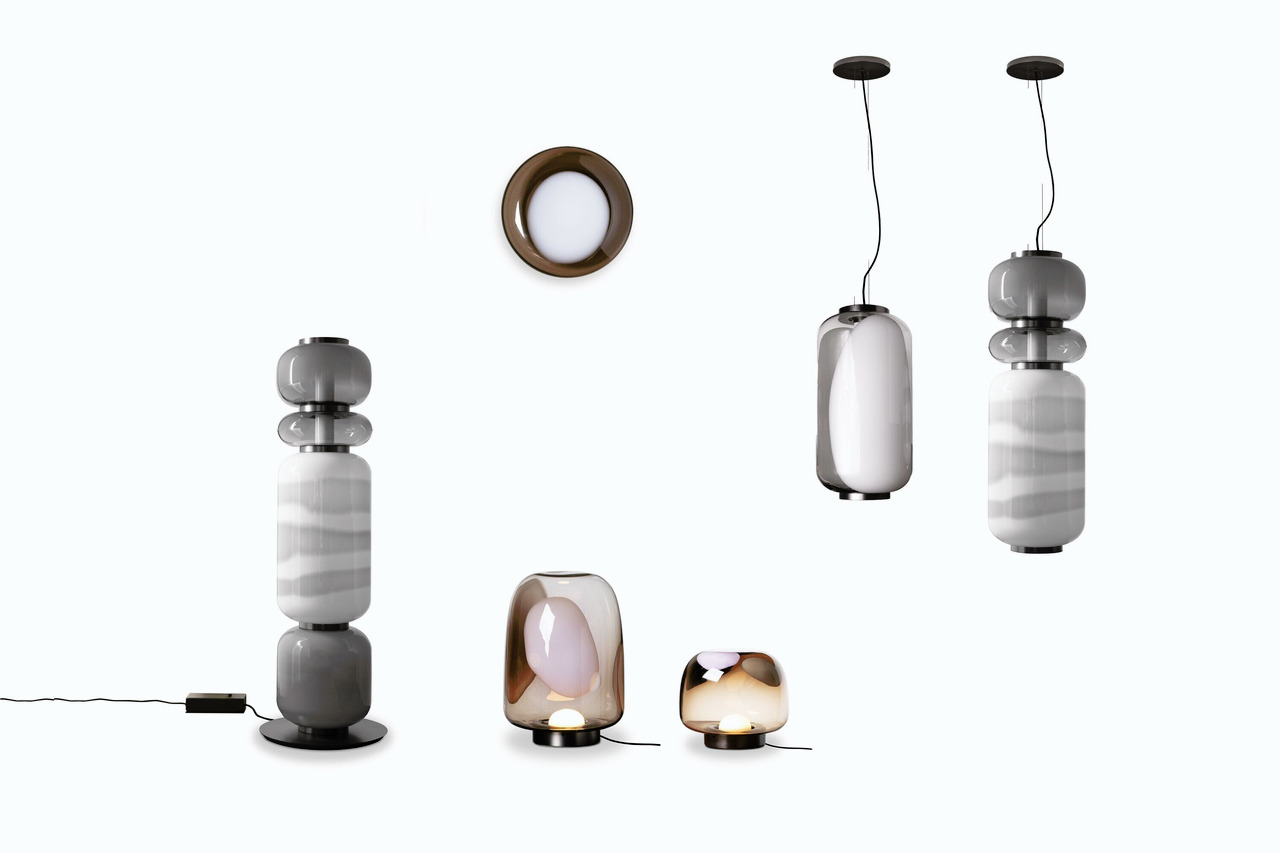 Haiku Murano Glass Lighting Collection