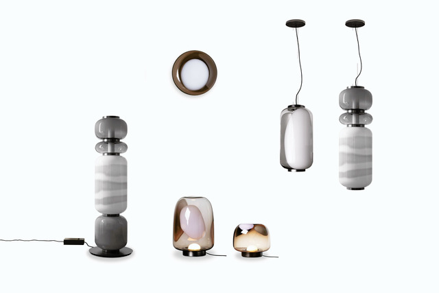 Haiku Murano Glass Lighting Collection