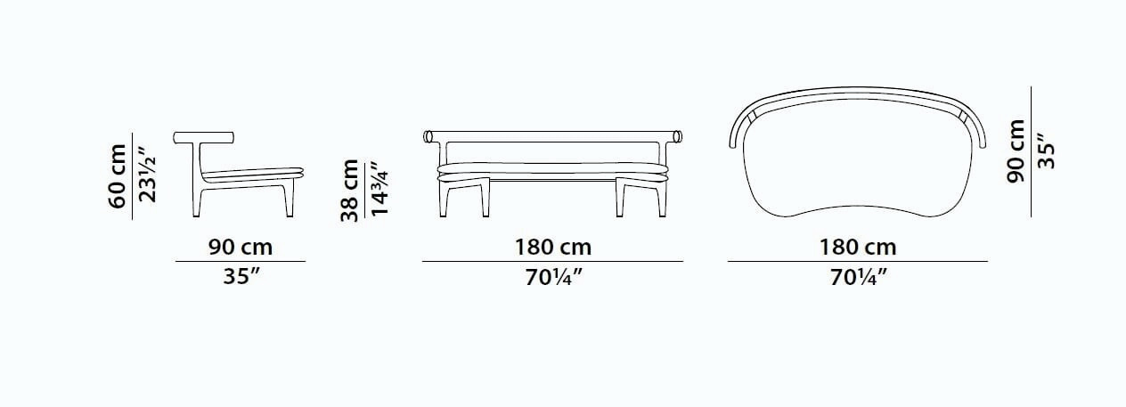 Himba Sofa, view 6