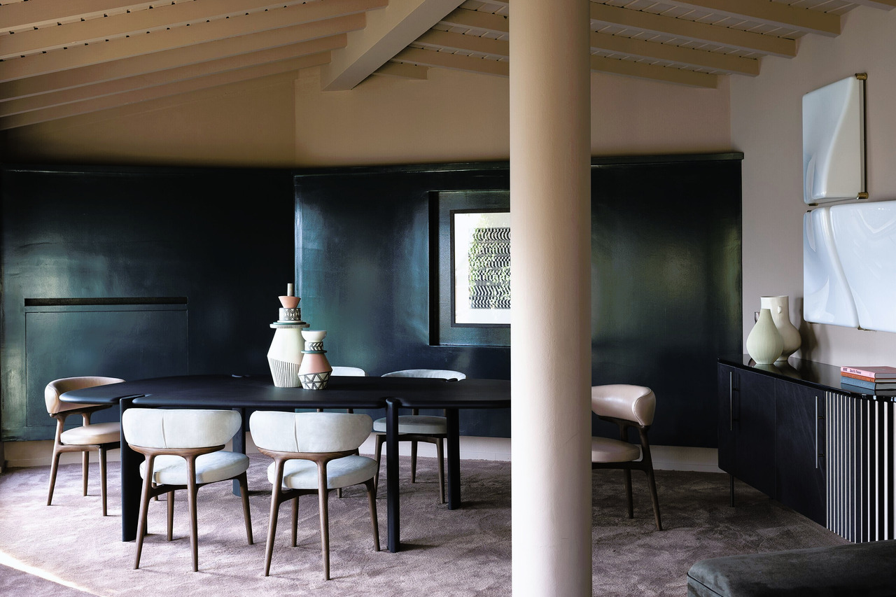 Isamu Table by Baxter, view 2