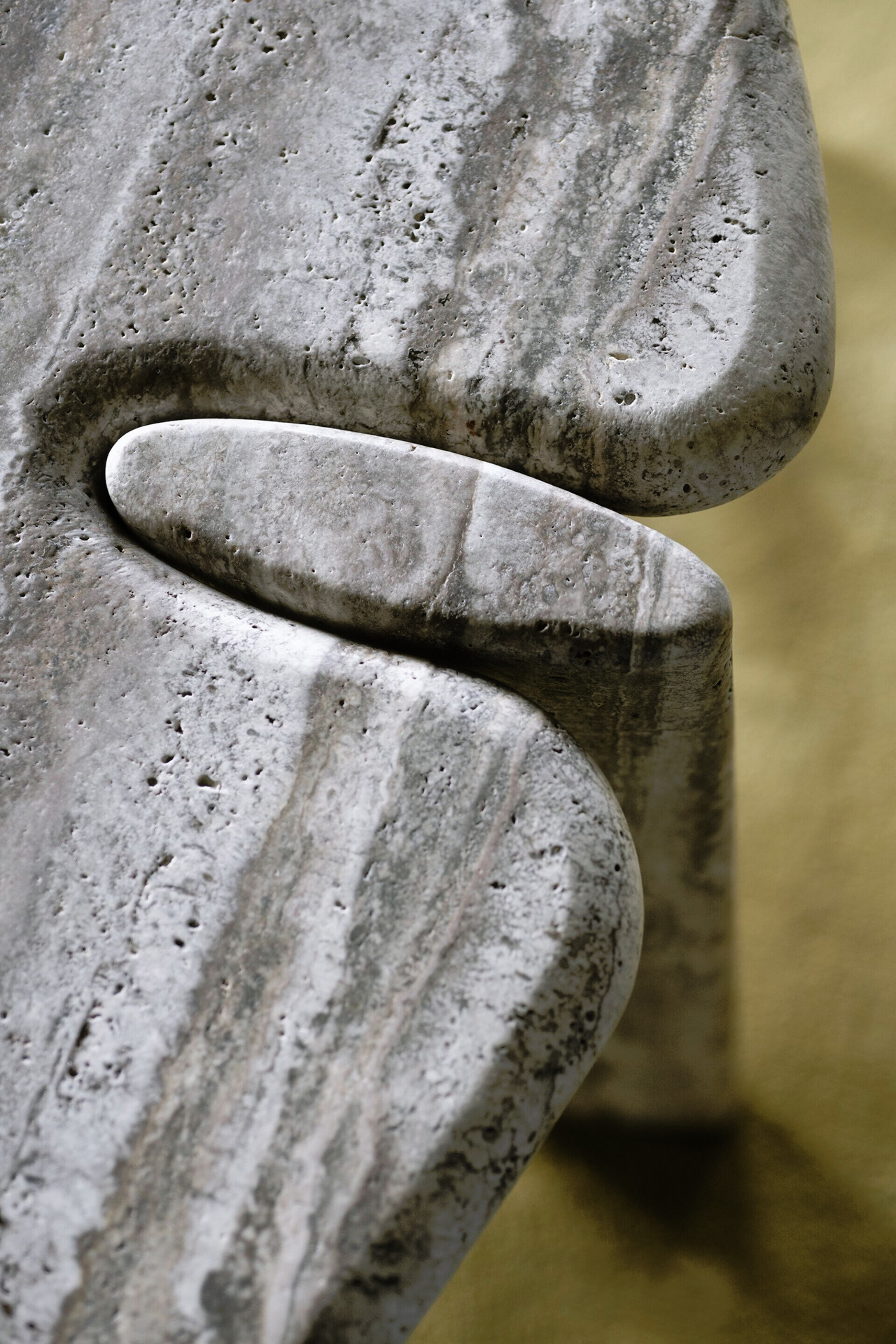 Isamu Stone Table, view 3