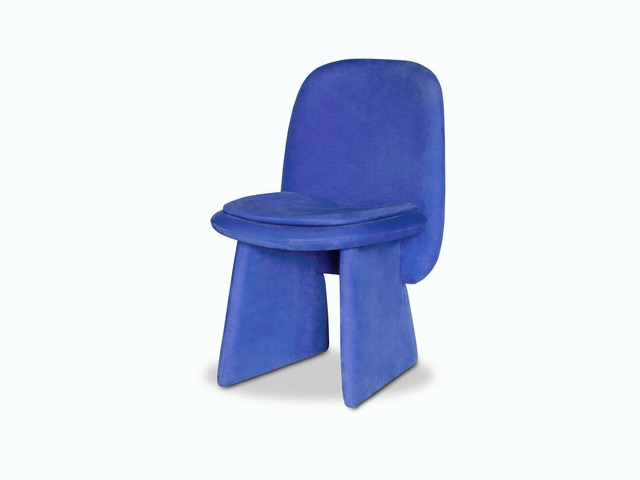 Jodie Leather Sled Chair