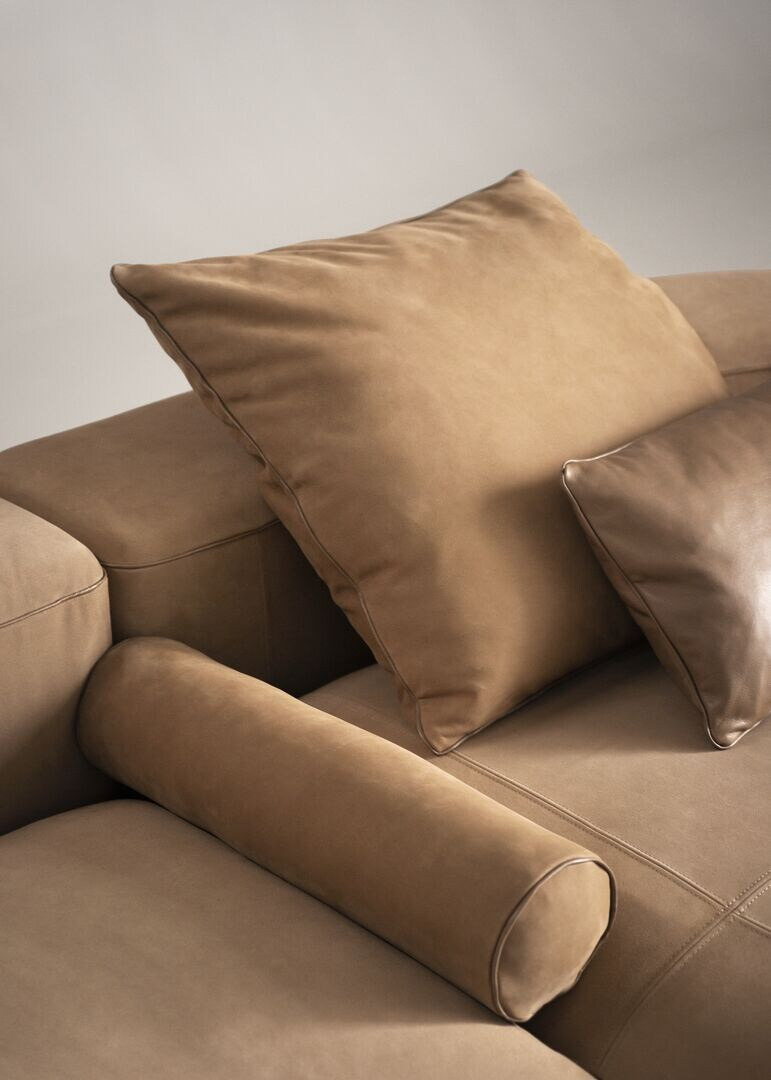 Juliette Baxter Modular Leather Sofa, view 5