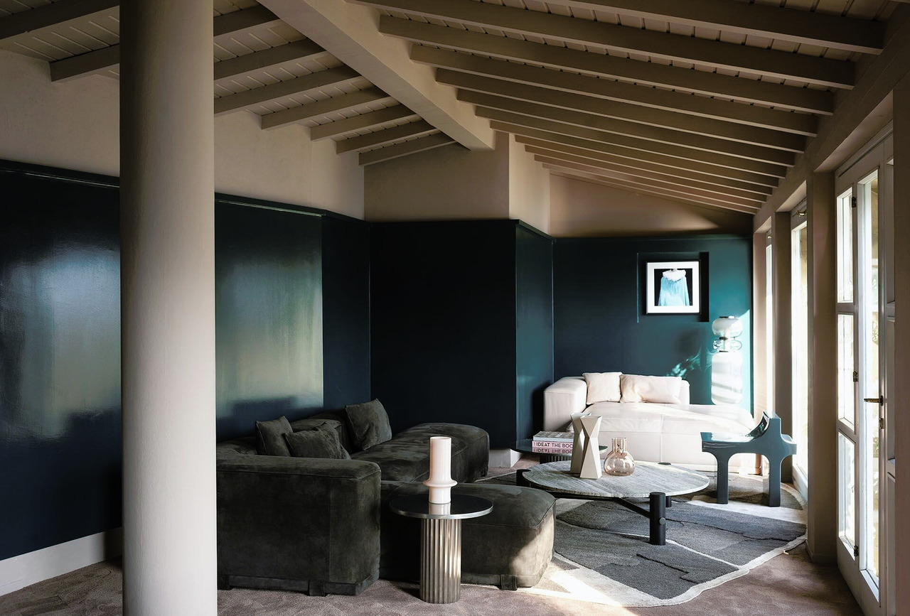 Juliette Baxter Modular Leather Sofa, view 3
