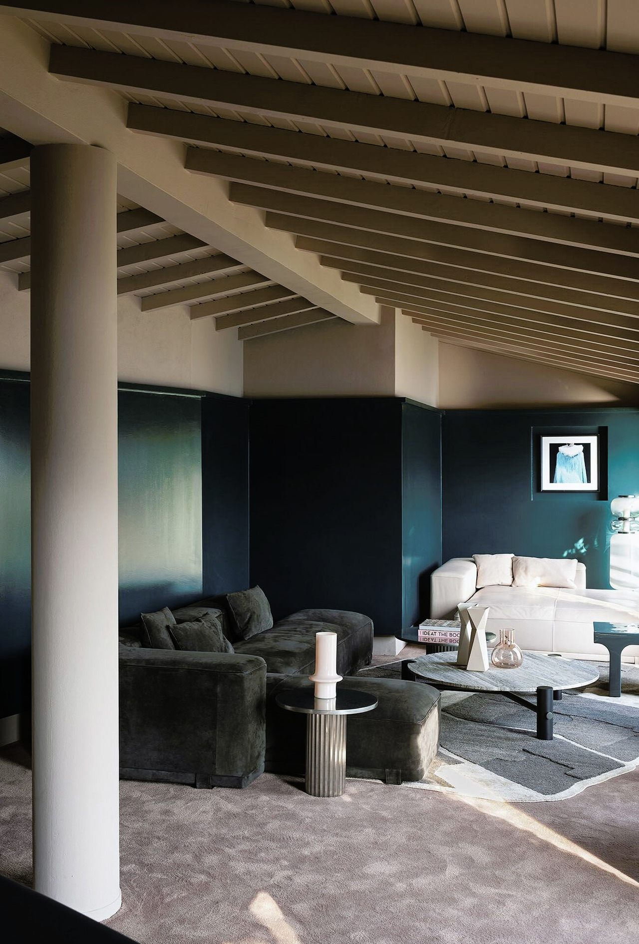Juliette Baxter Modular Leather Sofa, view 2